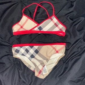 Girls Burberry swimsuit